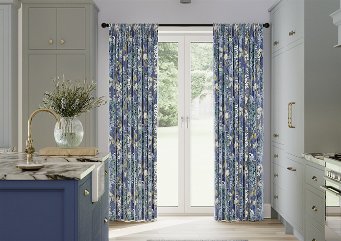 Wisteria, Marine - Made to Measure Curtains - Image 3